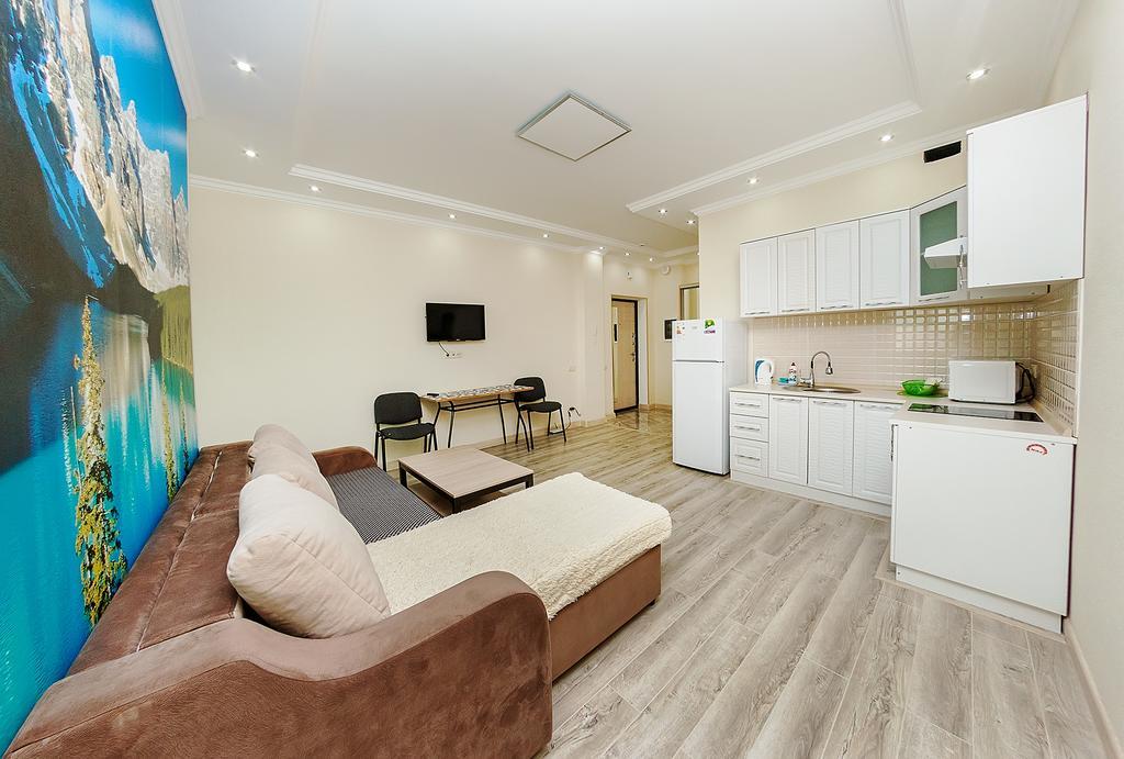 Studio On Dostyq Street 5 Floor 25 Astana Bagian luar foto