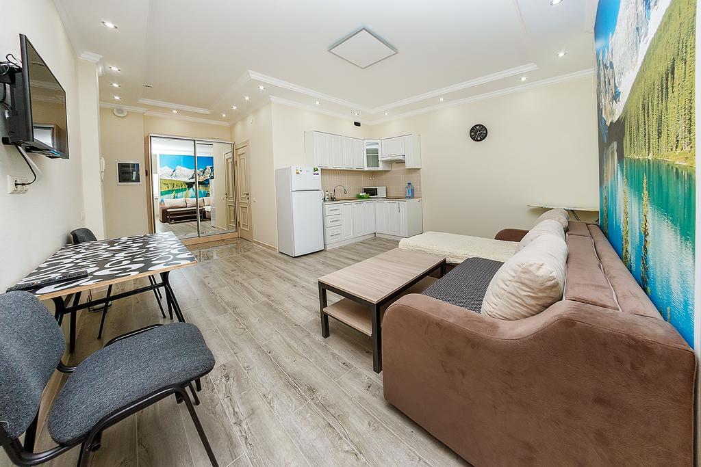Studio On Dostyq Street 5 Floor 25 Astana Bagian luar foto